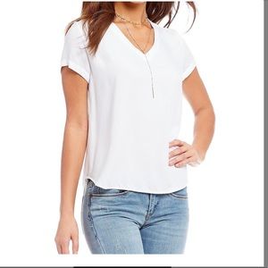 Cloth and Stone Crisp White Flowing Tee